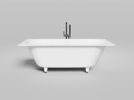 Ванна из литьевого мрамора Salini ORNELLA 103513G 170х75 встраиваемая прямоугольная